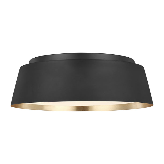 Asher Medium Flush Mount | EF1003MBK