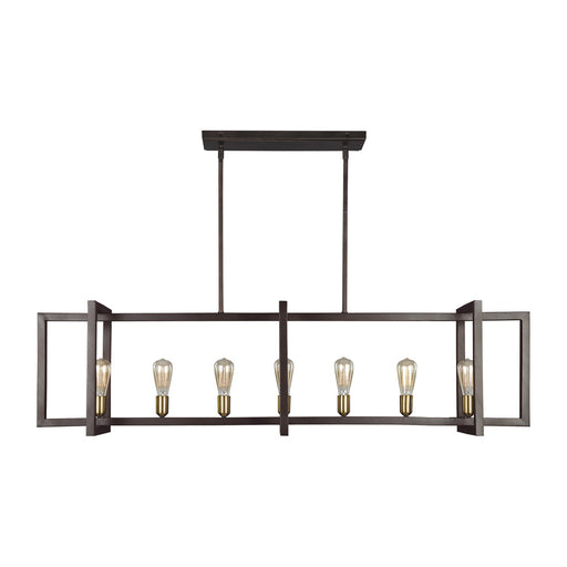 Visual Comfort & Co. Studio Collection Large Linear Chandelier