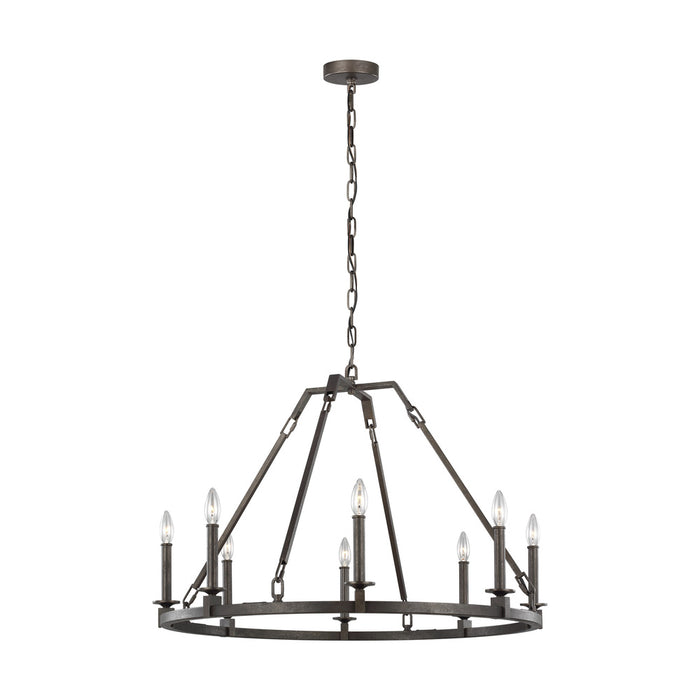Landen Medium Chandelier | F3214/8SMS
