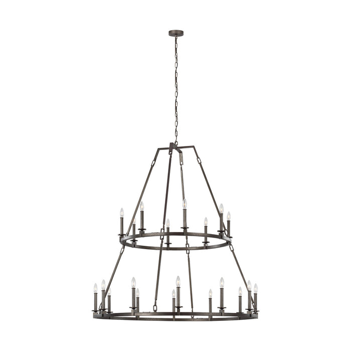 Landen Extra Large Two-tier Chandelier | F3217/20SMS