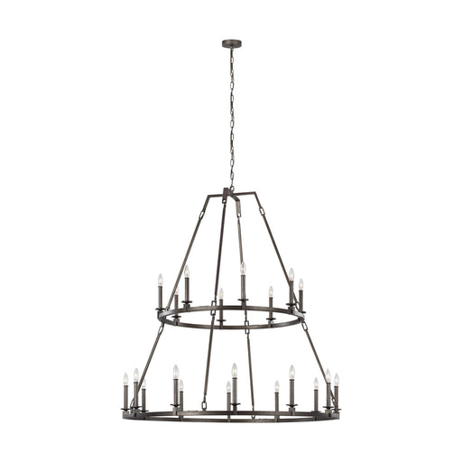 Visual Comfort & Co. Studio Collection Landen Extra Large Two-Tier Chandelier