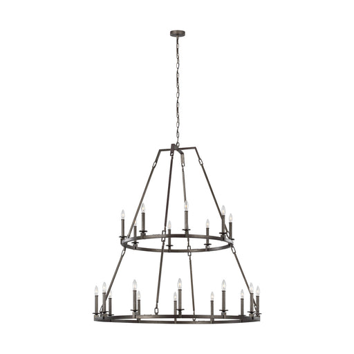 Landen Extra Large Two-tier Chandelier | F3217/20SMS