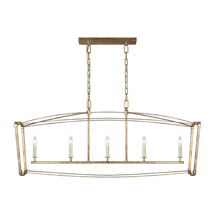 Thayer Linear Chandelier | F3326/5ADB