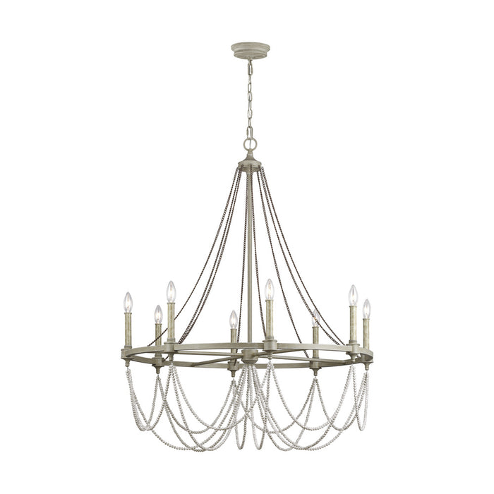 Beverly Large Chandelier | F3332/8FWO/DWW