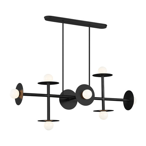Nodes Large Linear Chandelier | KC1008MBK