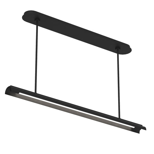 Carson One Light Linear Chandelier | KC1091MBK