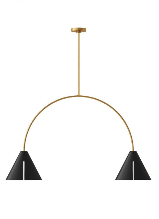 Visual Comfort & Co. Studio Collection Cambre Large Linear Chandelier