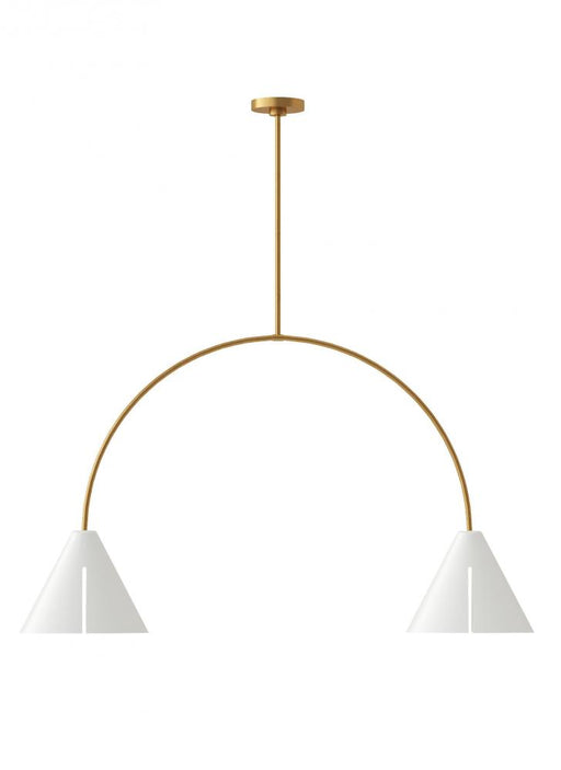 Visual Comfort & Co. Studio Collection Cambre Large Linear Chandelier