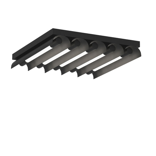 Carson Five Light Flush Mount | KF1095MBK