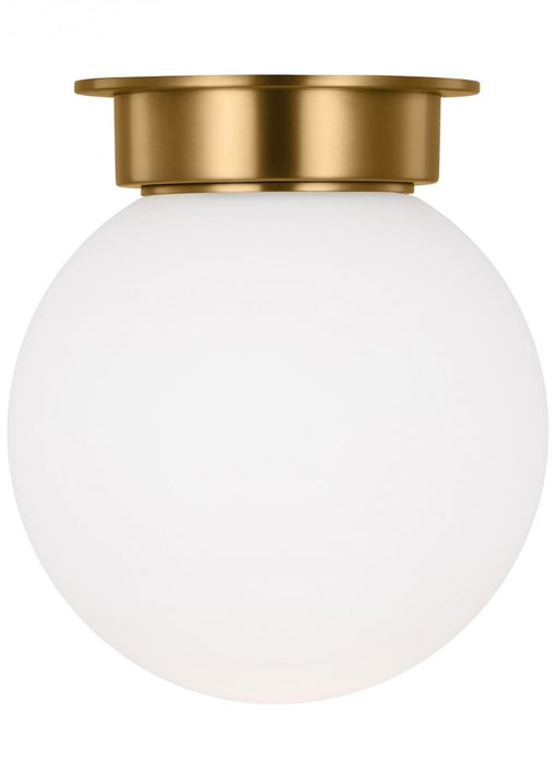 Visual Comfort & Co. Studio Collection Nodes contemporary 1-light indoor dimmable extra large ceiling flush mount in burnished brass gold f