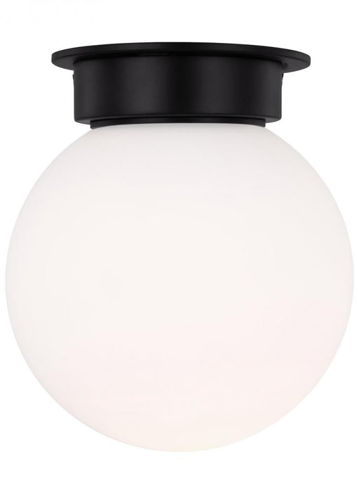 Visual Comfort & Co. Studio Collection Nodes contemporary 1-light indoor dimmable extra large ceiling flush mount in midnight black finish