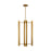 Carson Four Light Pendant | KP1104BBS
