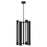 Carson Four Light Pendant | KP1104MBK