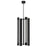 Carson Four Light Tall Pendant | KP1114MBK