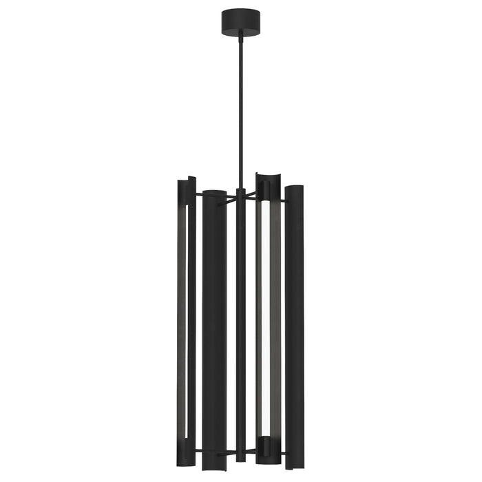 Carson Four Light Tall Pendant | KP1114MBK