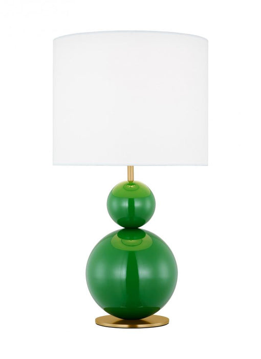 Suki Medium Table Lamp | KST1221GRN1