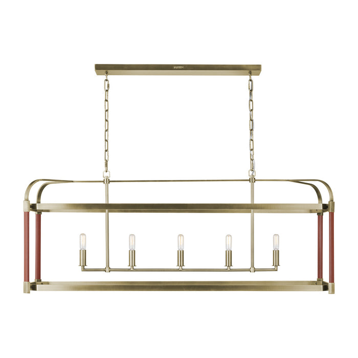 Hadley Linear Chandelier | LC1165TWB