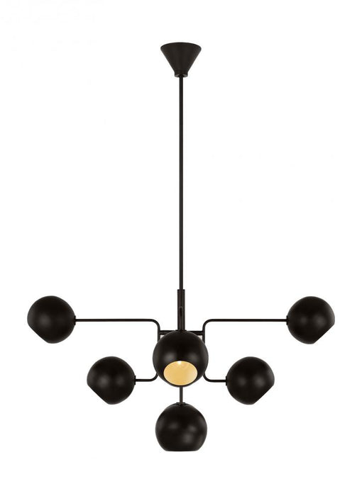 Visual Comfort & Co. Studio Collection Chaumont Casual 8-Light Indoor Dimmable Extra Large Chandelier