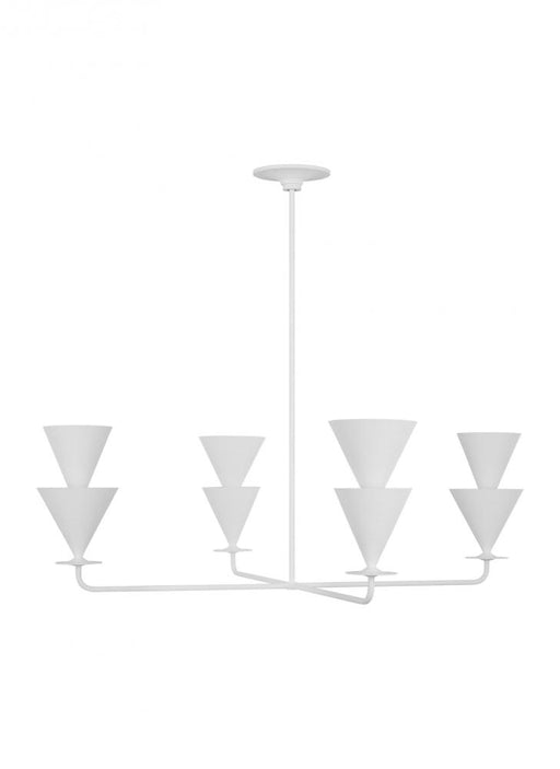 Visual Comfort & Co. Studio Collection Cornet Casual 4-Light Indoor Dimmable Extra Large Chandelier