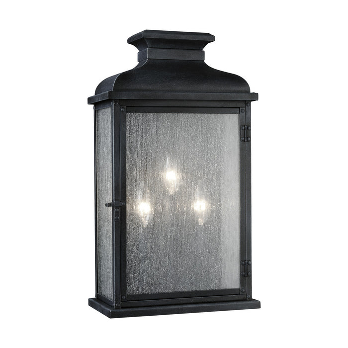 Pediment Wide Lantern | OL11104DWZ