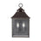 Galena Pocket Wall Lantern | OL14400SBL
