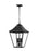 Visual Comfort & Co. Studio Collection Galena Traditional 4-Light Outdoor Exterior Small Pendant Ceiling Hanging Lantern Light
