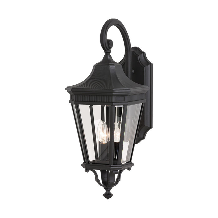 Cotswold Lane Medium Lantern | OL5402BK