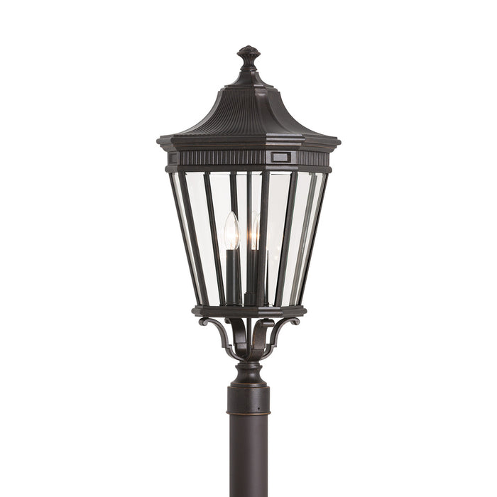 Cotswold Lane Large Post Lantern | OL5408GBZ