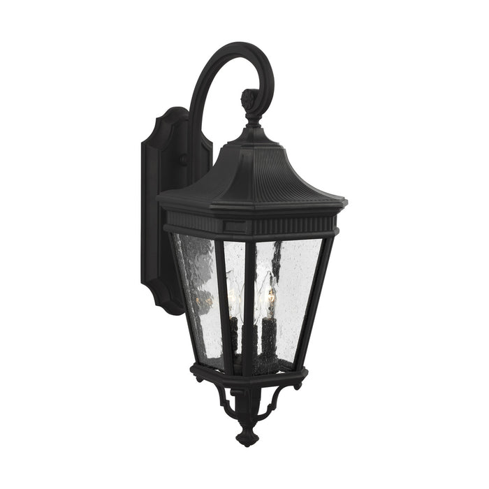 Cotswold Lane Medium Lantern | OL5422BK