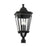 Cotswold Lane Large Post Lantern | OL5428BK