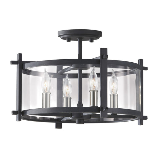 Ethan Semi-flush Mount | SF292AF/BS