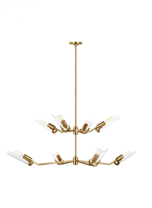 Visual Comfort & Co. Studio Collection Mezzo Transitional 8-Light Indoor Dimmable Grand Chandelier