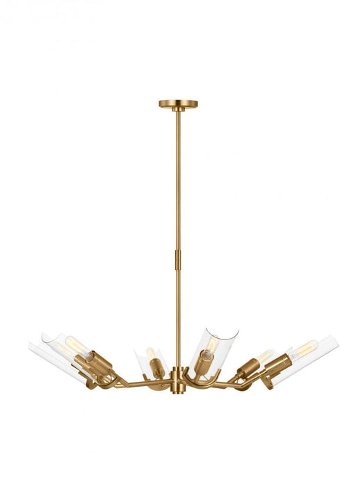 Visual Comfort & Co. Studio Collection Mezzo Transitional 6-Light Indoor Dimmable Large Chandelier