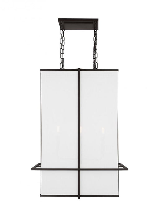 Visual Comfort & Co. Studio Collection Dresden Casual 4-Light Indoor Dimmable Large Lantern Pendant