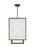 Visual Comfort & Co. Studio Collection Brockway Casual 4-Light Indoor Dimmable Medium Lantern Pendant