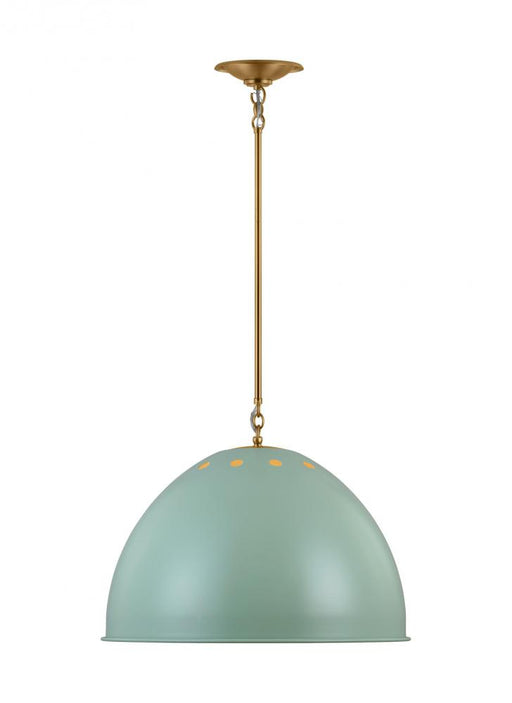 Visual Comfort & Co. Studio Collection Robbie Transitional 1-Light Indoor Dimmable Extra Large Pendant Ceiling Hanging Chandelier Light