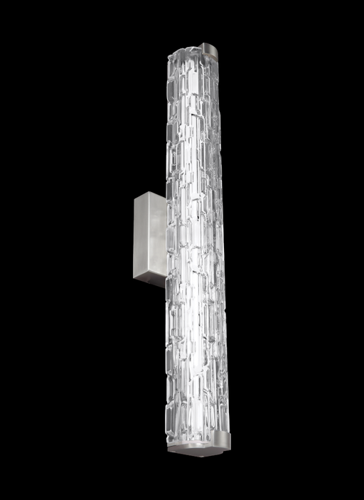 Cutler 24" Staggered Glass Led Vanity | WB1869SN-L1