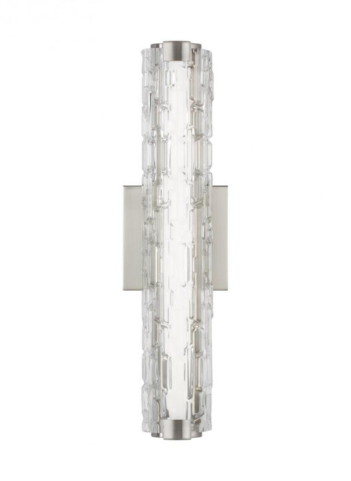 Cutler 18" Staggered Glass Led Sconce | WB1876SN-L1