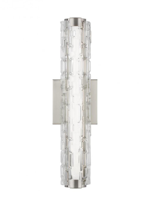 Cutler 18" Staggered Glass Led Sconce | WB1876SN-L1