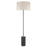 1lt Incandescent Floor Lamp, Mb W/ Bg Shade | FTY-551F-MB-BG