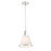 Crystorama Fulton 1 Light Polished Nickel Pendant