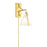 Fulton 1 Light Antique Gold Task Sconce | FUL-901-GA
