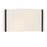 Fulton 2 Light Black Sconce | FUL-902-BK
