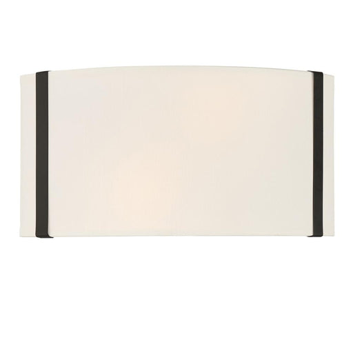 Fulton 2 Light Black Sconce | FUL-902-BK