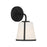 Crystorama Fulton 1 Light Black Bathroom Vanity