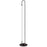 28w Floor Lamp, Mb W/ Wh Acrylic | FYA-5932LEDF-MB