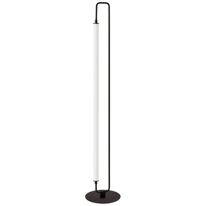 28w Floor Lamp, Mb W/ Wh Acrylic | FYA-5932LEDF-MB