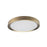 24w 3cct Flush Mount, Agb W/ Wh Diffuser | FYN-1224LEDFH-AGB