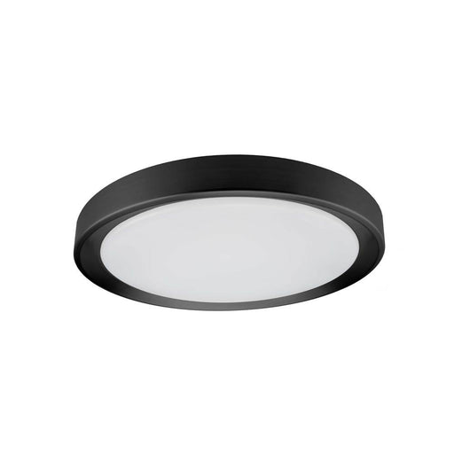 24w 3cct Flush Mount, Sb W/ Wh Diffuser | FYN-1224LEDFH-SB