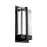 Gable 12-in Black Led Wall Sconce | WS2812-BK